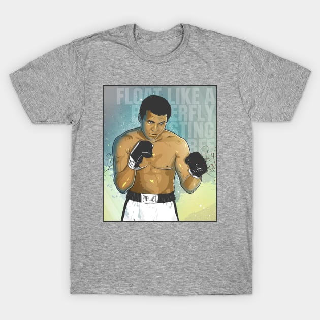 Muhammad Ali T-Shirt by makarxart